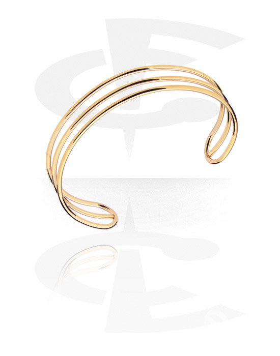 Armbånd, Fashion Bracelet, Gold Plated Surgical Steel 316L