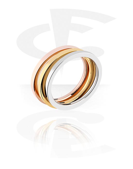 Ringer, Midi Ring, Surgical Steel 316L, Gold Plated Surgical Steel 316L, Rosegold Plated Surgical Steel 316L