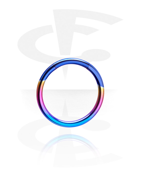 Piercing Ringe, Segment ring (Chirurgenstahl, mehrere Farben), Chirurgenstahl 316L