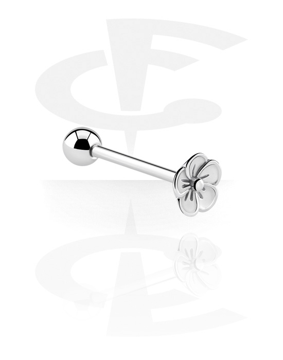 Barbells, Barbell with Threaded Accessory, Surgical Steel 316L