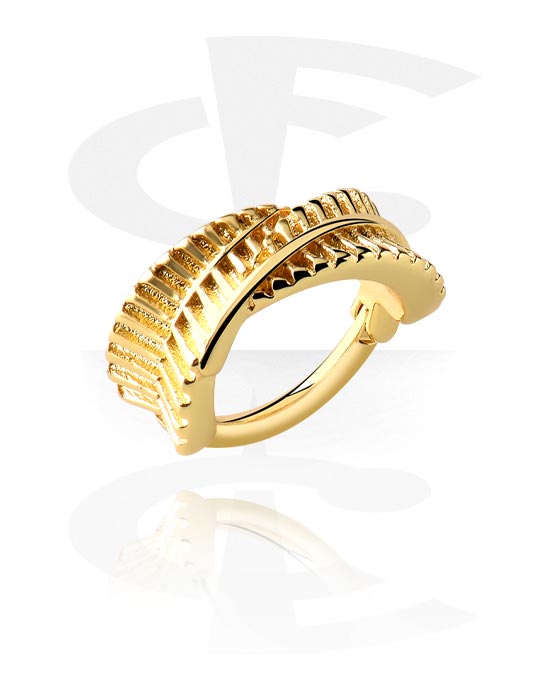 Schmuck Ringe Statementringe Gold Ring aus Chirurgenstahl 