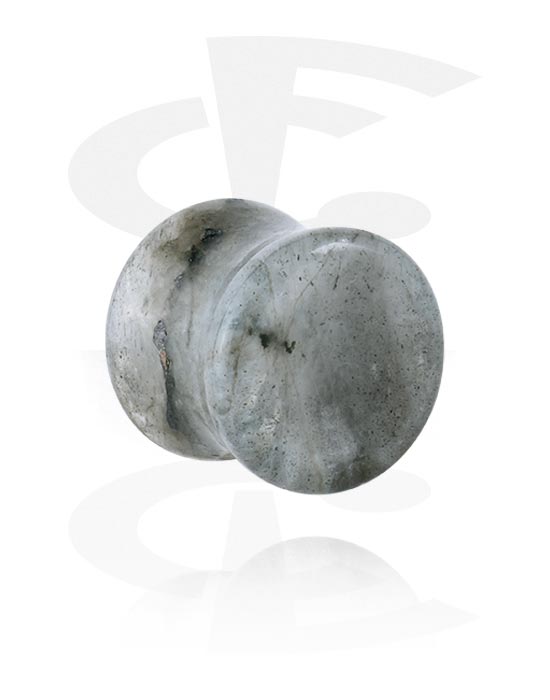 Alagutak és dugók, Double flared plug (stone), Kő
