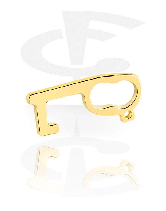 Tools & Accessories, Non-contact Door Opener, Gold Plated Brass