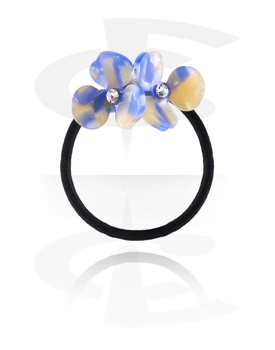 Hair Accessories, Hair Band with flower design, Elastic Band, Acrylic