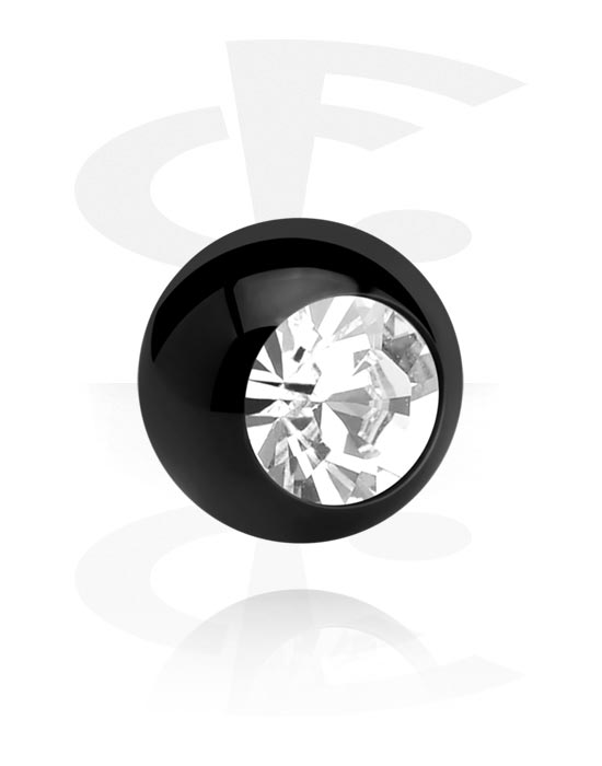Kuler og staver ++, Ball med crystal stone, Acrylic