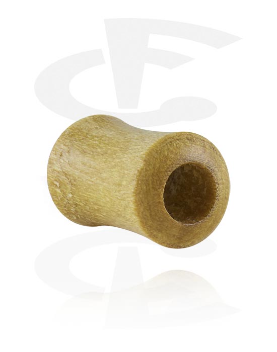 Tunnels & Plugs, Double flared tunnel (wood), Bois