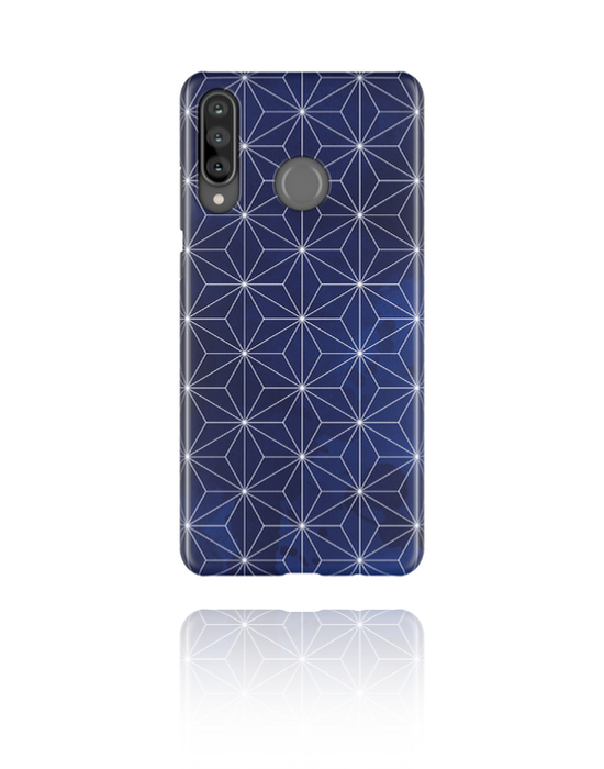 Pouzdro na mobil, Mobile Case s Navy Blue Mosaik, Plast
