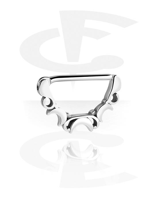 Nipple Piercings, Nipple Clicker, Surgical Steel 316L