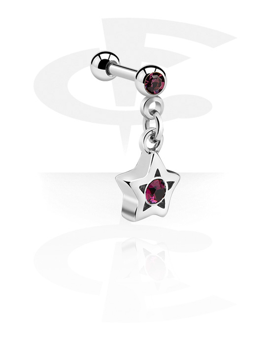 Helix / Tragus, Tragus Piercing, Stal chirurgiczna 316L
