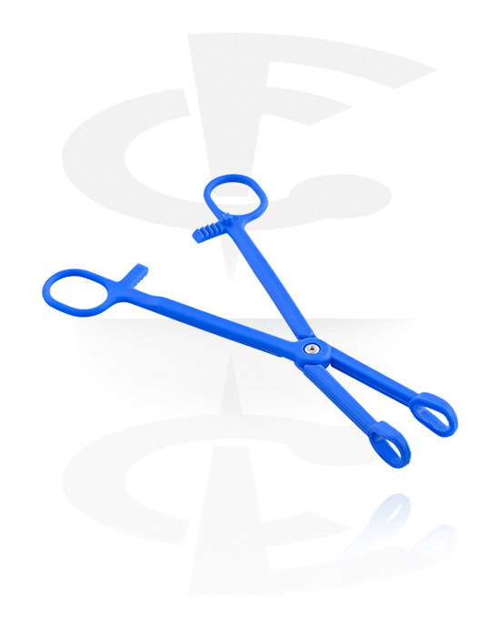 Tools & Accessories, Sterile Slotted Piercing Forceps, Plastic
