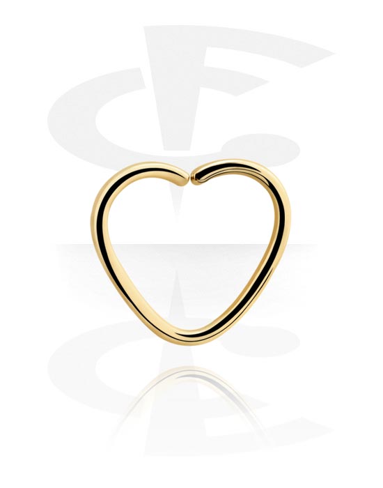 Renkaat, Heart-shaped continuous ring (zircon steel, shiny finish), Zirkonium-teräs